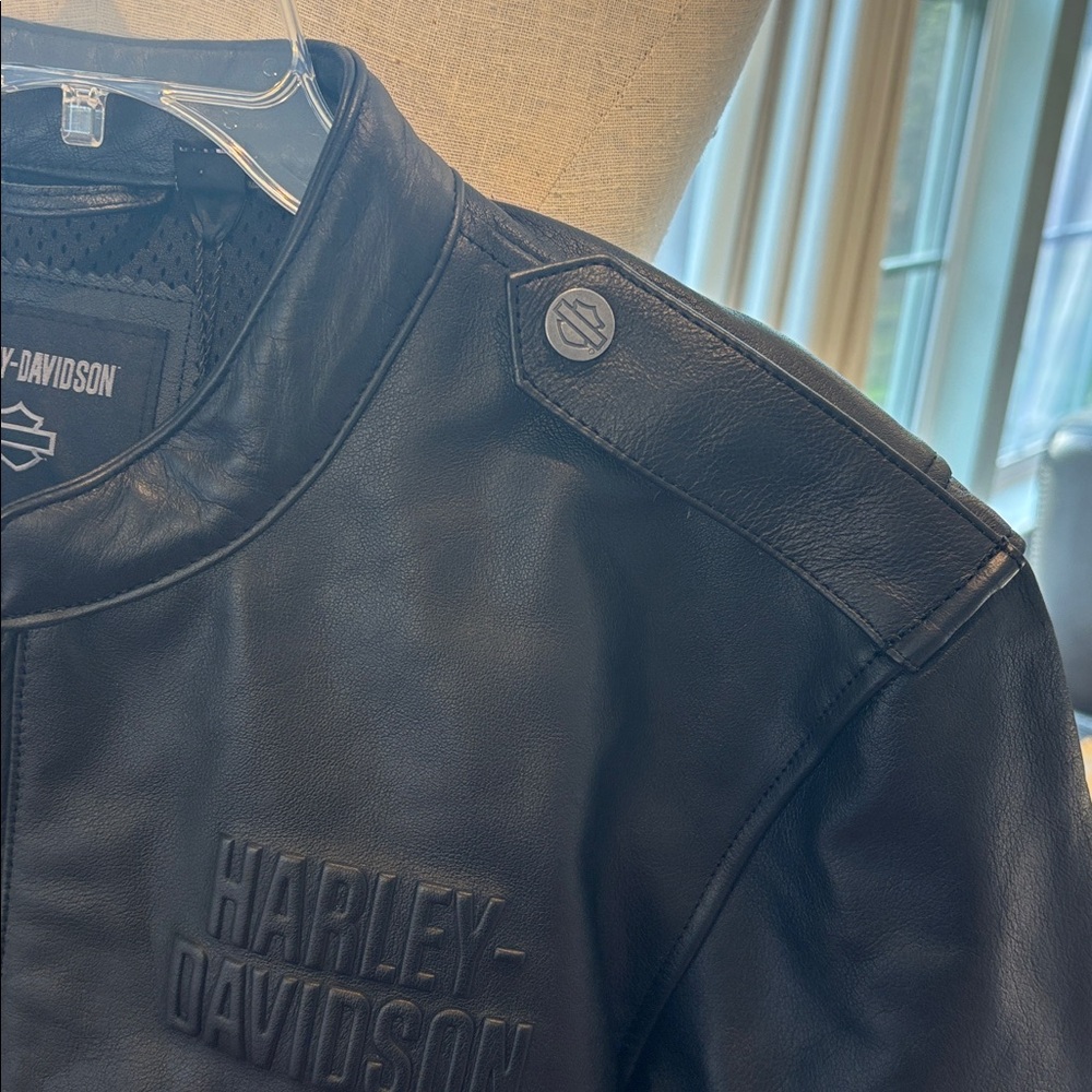 NWT Harley-Davidson Mens Layering System Captains Leather Jacket Size XL 98022 - Picture 5 of 16